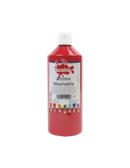 Artmix Ready-mix Paint 500ml - Bright Red