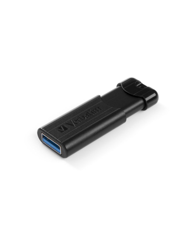PinStripe USB Drive 128GB USB 3.2 Verbatim