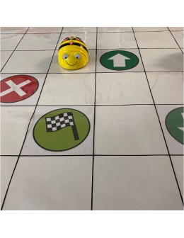 Bee-Bot / Blue-Bot Transparent Grid Mat 90x105cm