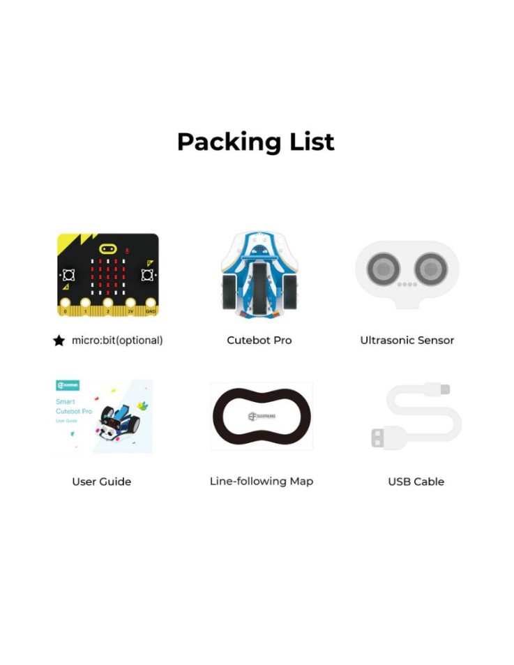 Smart Cutebot Pro για micro:bit Elecfreaks