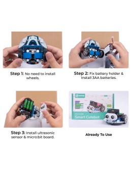 Smart Cutebot Kit for micro:bit Elecfreaks