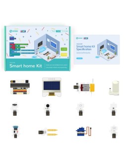 Το εκπαιδευτικό Elecfreaks Smart Home Kit για δημιουργία έξυπνου σπιτιού και αυτοματισμών με micro:bit