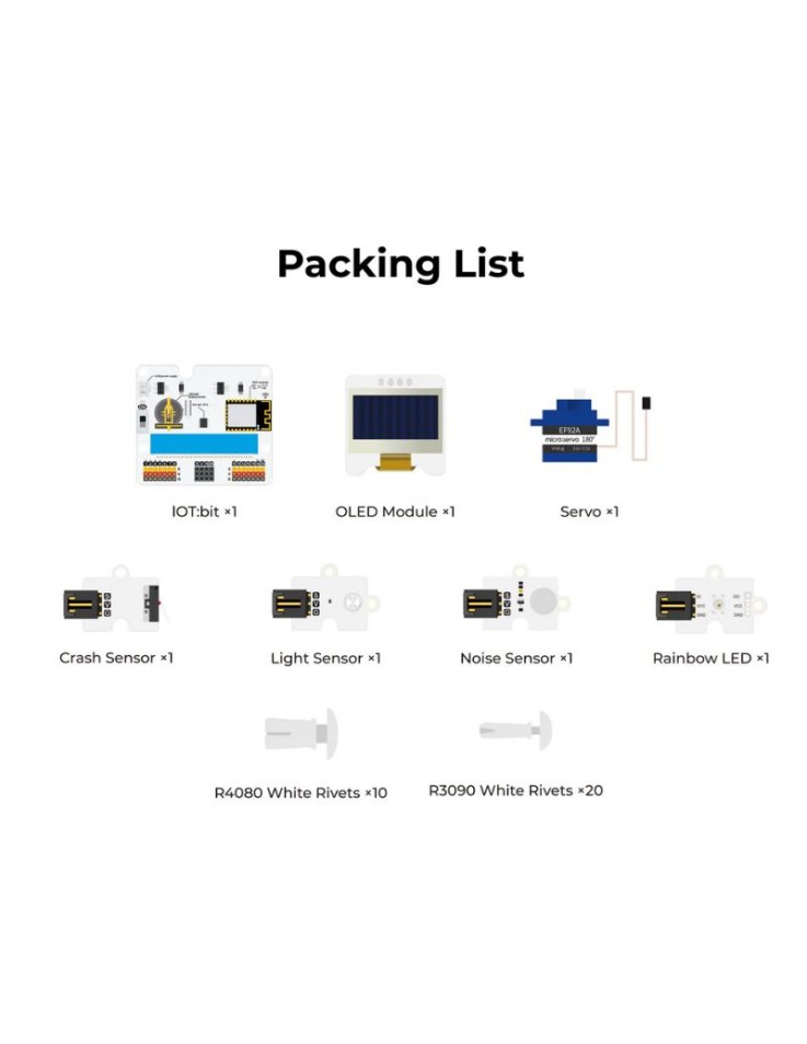 Classroom Smart Home Kit for micro:bit Elecfreaks