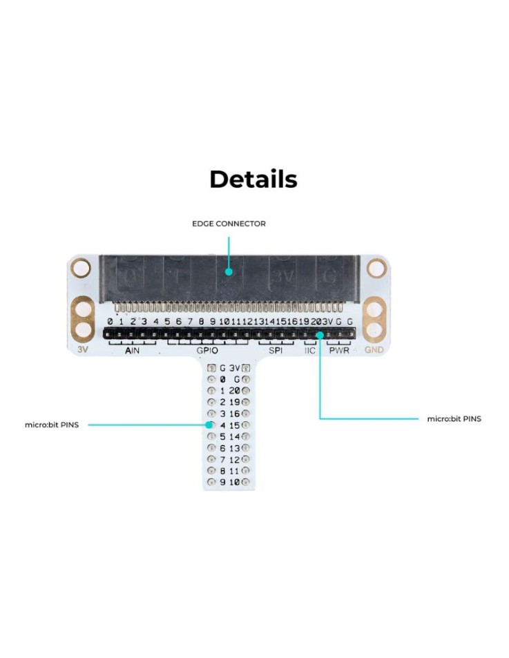 Breadboard Adapter για micro:bit Elecfreaks