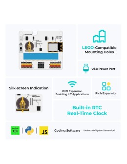 IOT:bit WiFi Πλακέτα Επέκτασης για micro:bit Elecfreaks