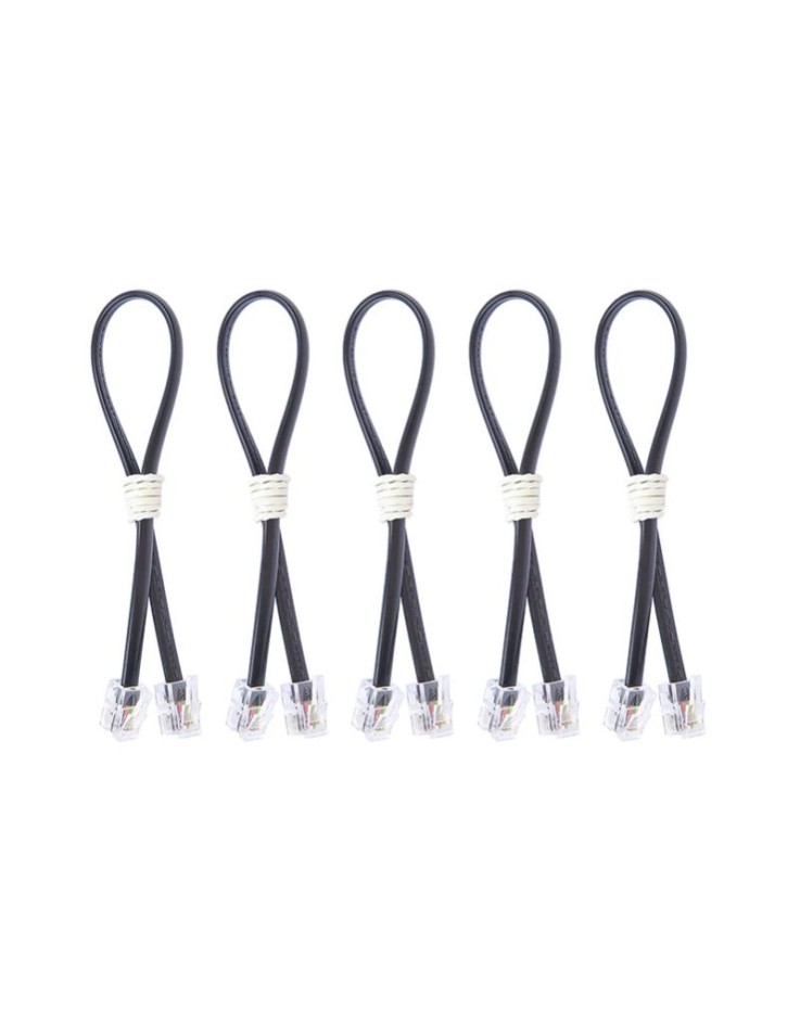 RJ11 4P4C 200mm Cable (Pack Of 5) Elecfreaks