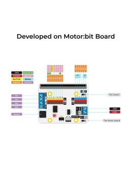 Smart Car Chassis for Motor:bit (micro:bit) Elecfreaks