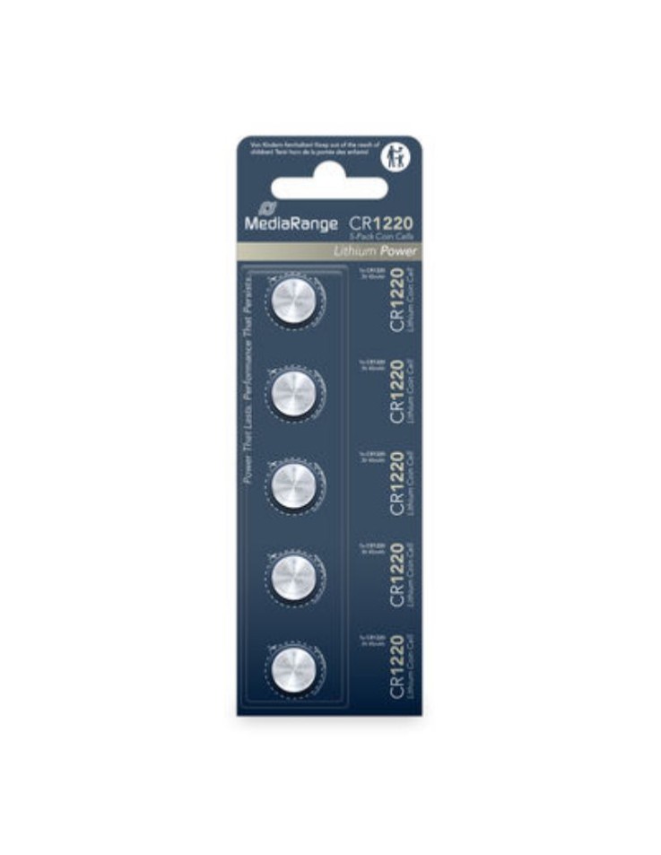 Lithium Coin Cell 3V CR1220 MediaRange
