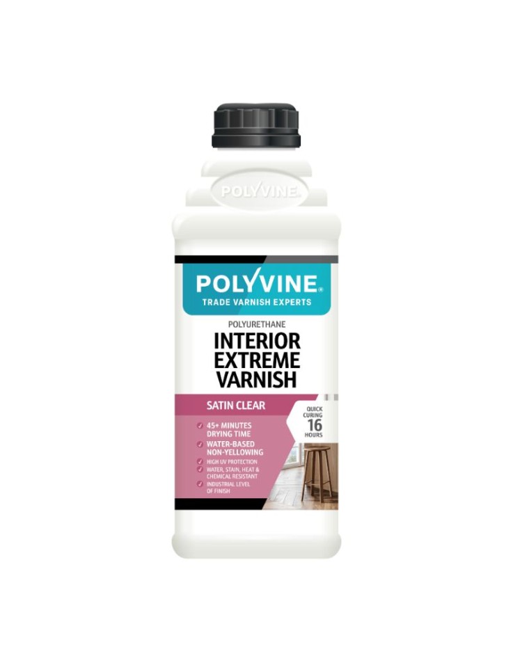 Water-Based Polyurethane Satin Interior Varnish...