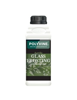 Ακρυλικό Εφέ Αμμοβολής (Glass Frosting) 500ml Polyvine
