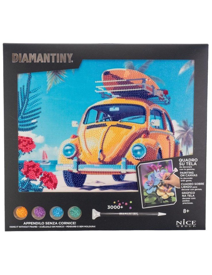 Diamond Painting Κίτρινο Αυτοκίνητο 33x30cm...
