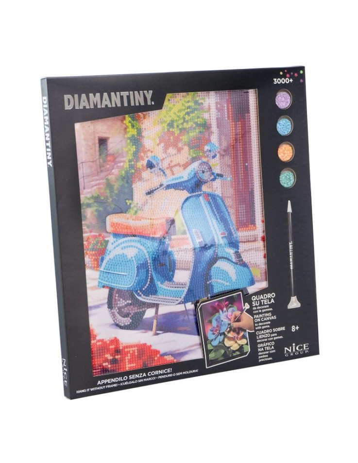 Diamond Painting Σκούτερ Motorino 33x30cm...