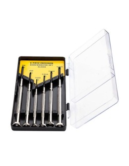 Precision Screwdriver Set 6Pcs Deli