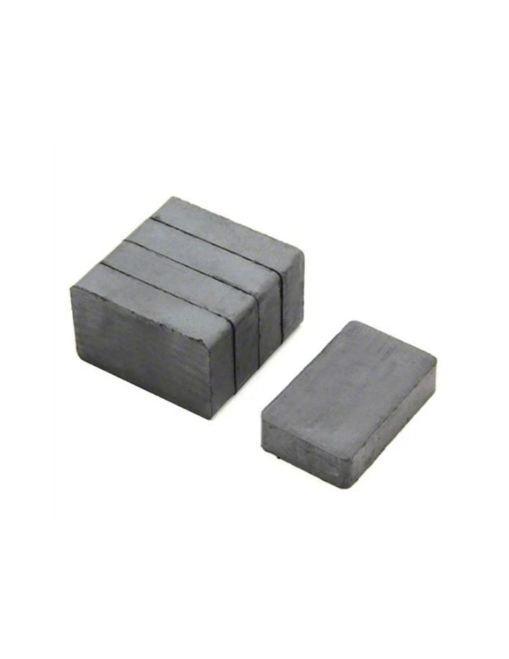 Ferrite Magnet Rectangular Block 30x20x6mm