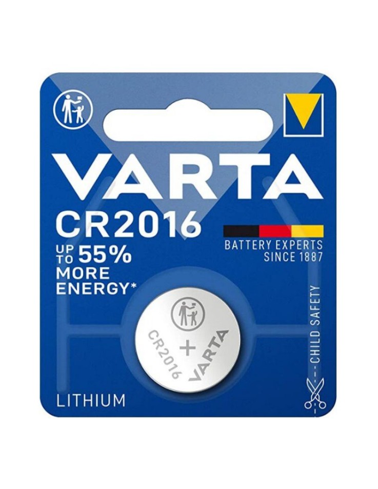 Μπαταρία Varta CR2016 Λιθίου 3V 90mAh