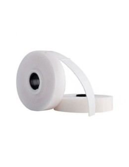 Self-Adhesive Velcro Tape 25mm x 5m White