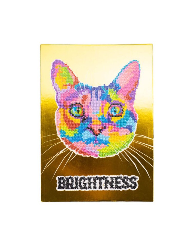 Diamond Painting POP Cat 21x29.7cm Round Diamonds