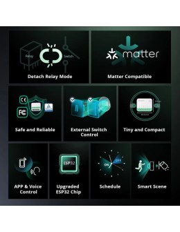 Sonoff WiFi Smart Switch Matter 10A MINIR4M