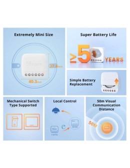 Sonoff S-MATE2 Extreme Switch Mate 3-Gang Module