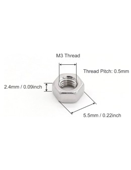 M3 Hexagonal Nut