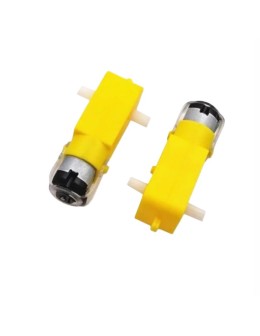 Μοτέρ με Μειωτήρα Gearbox TT 1:220 Dual Shaft 3V-6V 54 RPM