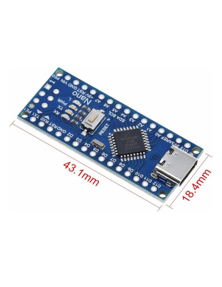Compatible Arduino Nano V3.0 ATmega328P CH340C...