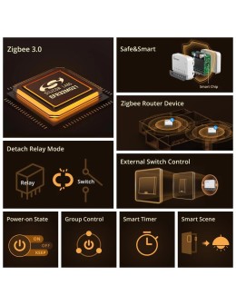 Sonoff ZBMINIR2 Zigbee Extreme Smart Switch 10A