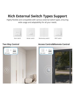 Sonoff ZBMINIR2 Zigbee Extreme Smart Switch 10A