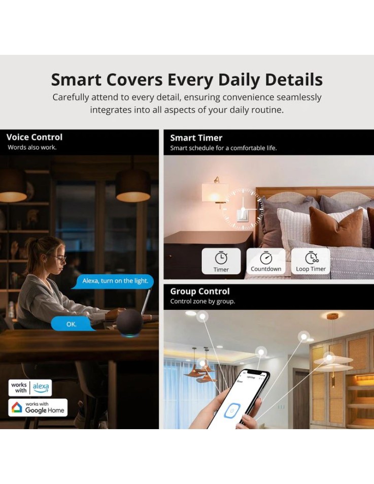 Sonoff ZBMINIR2 Zigbee Extreme Smart Switch 10A