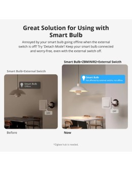 Sonoff ZBMINIR2 Zigbee Extreme Smart Switch 10A
