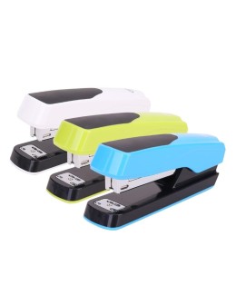 Deli E0427 Half-Strip Plastic Office Stapler for 25 Sheets