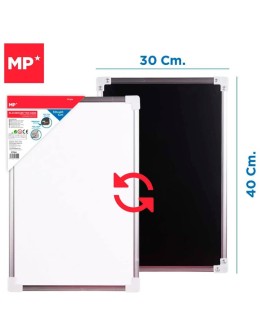 Double Sided Magnetic Whiteboard 30x40cm MP