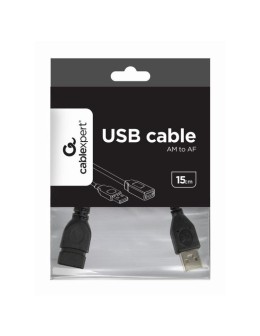USB A 2.0 Extension Cable 15cm Data