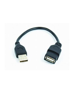 Gembird USB 2.0 A Extension Cable Male to Female 15cm Black Data for Arduino