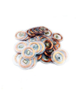 Διάφανο Κέρμα RFID 125kHz T5577 Read/Write