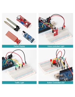 Arduino Uno R3 Basic Starter Kit 98 Components