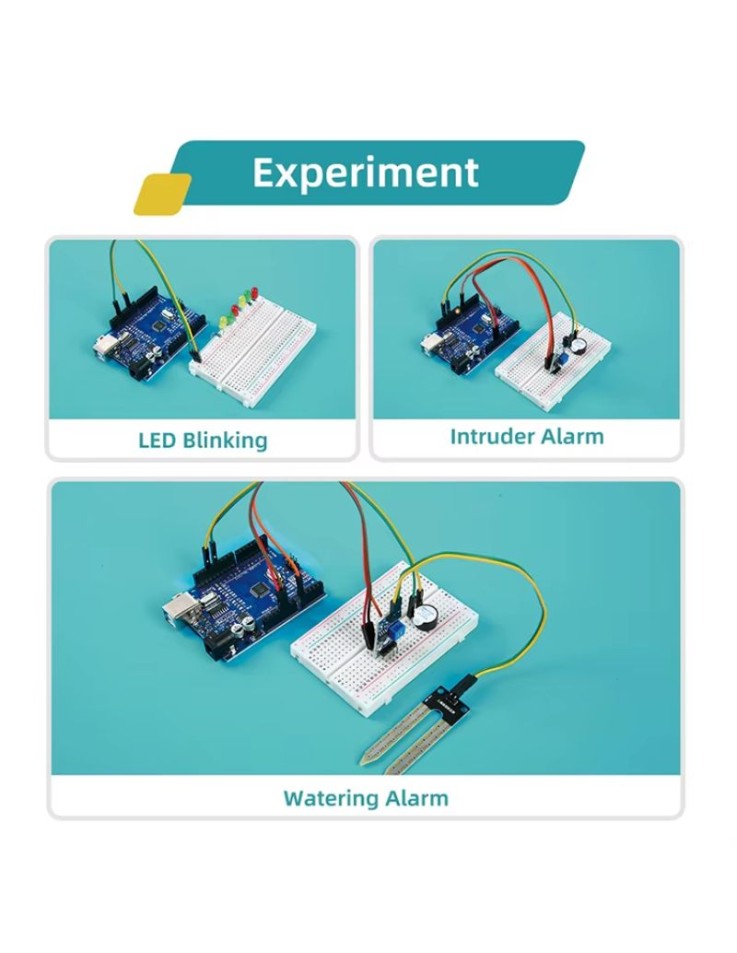Arduino Uno R3 Basic Starter Kit 98 Components
