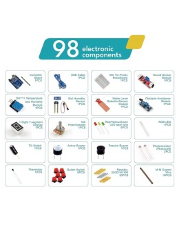 Arduino Uno R3 Basic Starter Kit 98 Components