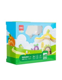Πλαστοζυμαράκια Genius Dough Deli, 6 Χρώματα x 57γρ –...