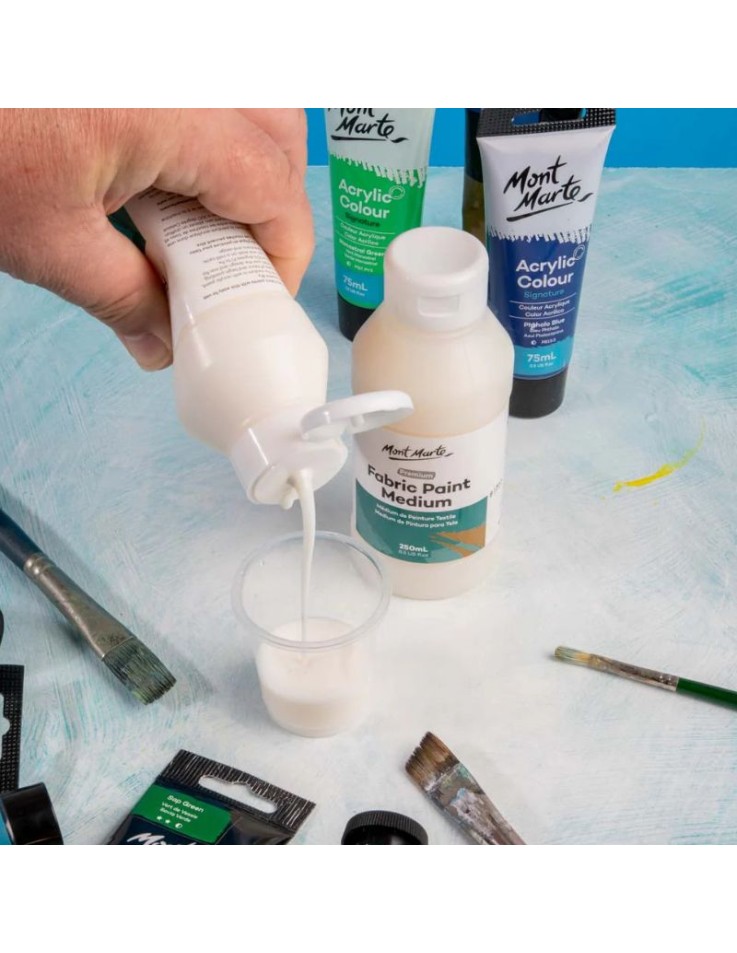 Fabric Paint Medium 250ml Mont Marte