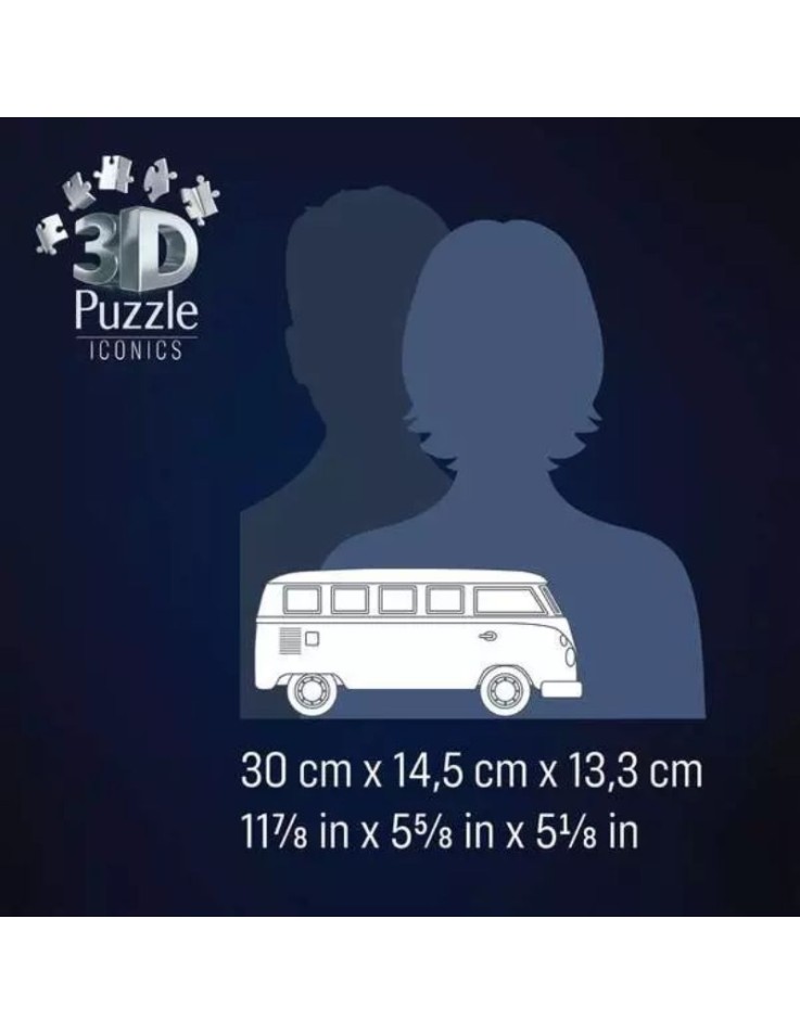 3D Puzzle Όχημα VW T1 Bulli (185 κομμάτια)...