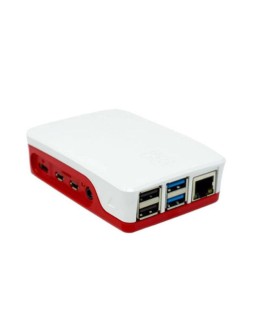 Official Raspberry Pi 5 Case with Fan Red/White