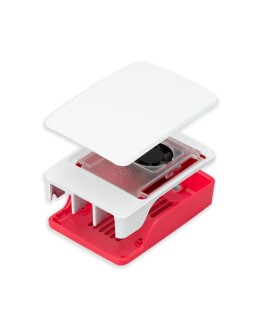 Official Raspberry Pi 5 Case with Fan Red/White 2