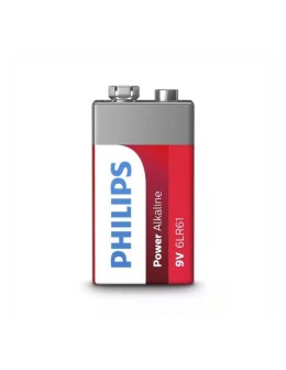 Αλκαλική Μπαταρία Philips 9V 6LR61 Power Alkaline σε Blister 2