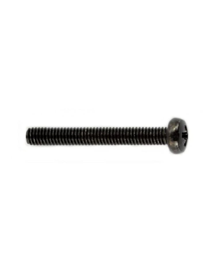 Μηχανική Βίδα M2.5 x 16mm Μαύρη (Pan Head)