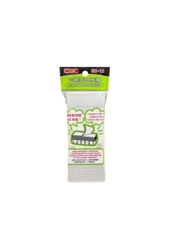 Σπόγγος ασπροπίνακα COX 13.5x5.5cm με 10 αποσπώμενες στρώσεις τσόχας 2
