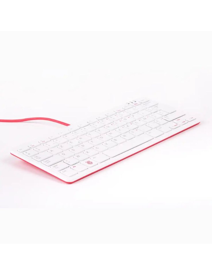 Keyboard with 3-Port USB Hub Red/White...