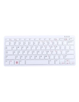 Keyboard with 3-Port USB Hub Red/White Raspberry Pi