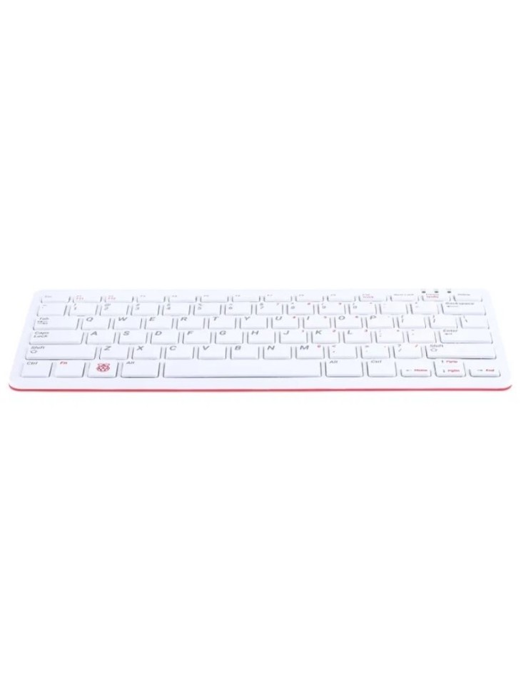 Keyboard with 3-Port USB Hub Red/White...