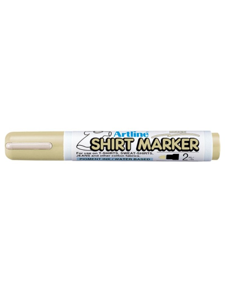 Beige T-Shirt Marker 2mm Artline